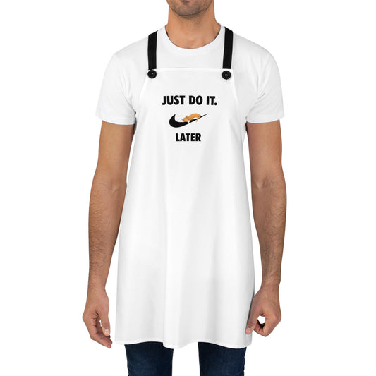 Just do it later - Apron (AOP)