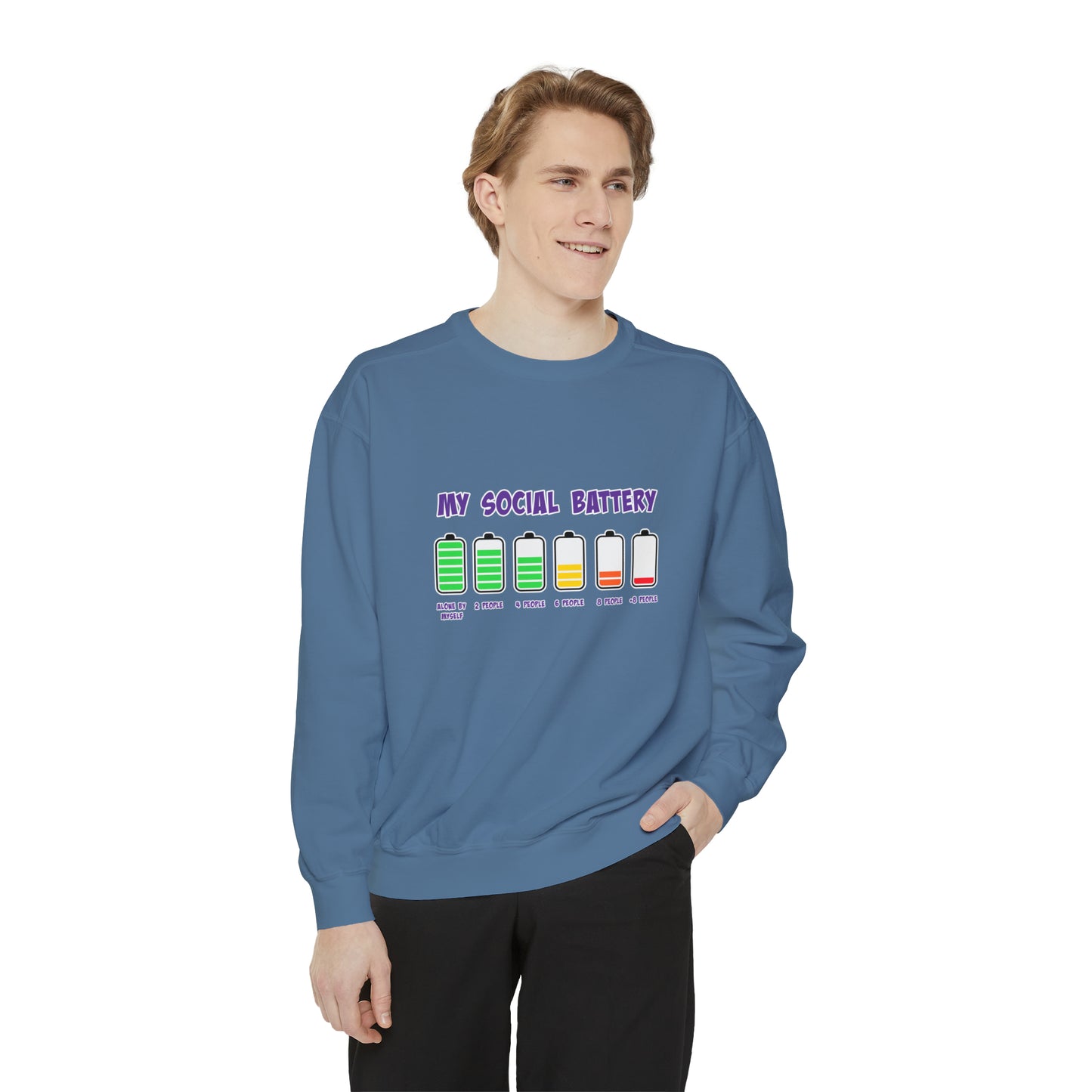 Unisex Garment-Dyed Sweatshirt