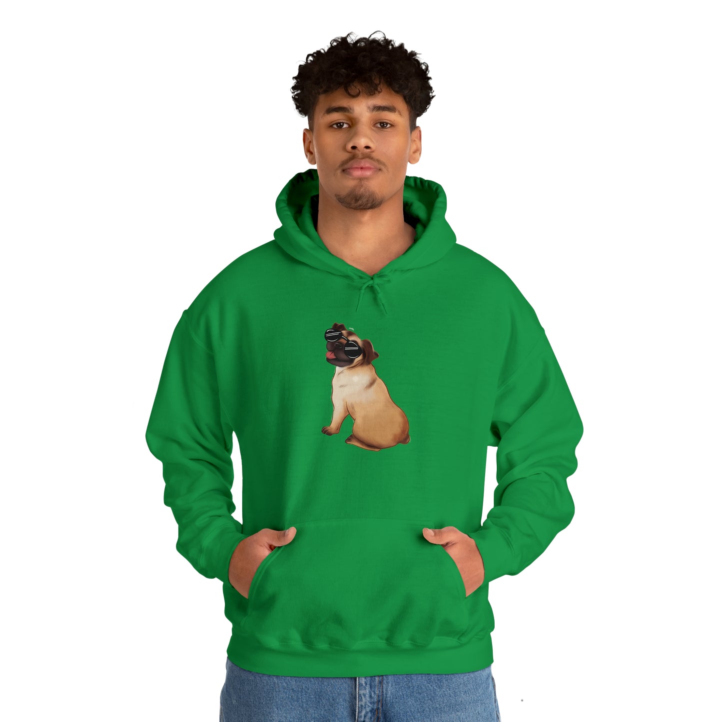 Pug -Unisex Heavy Blend™ Hooded Sweatshirt